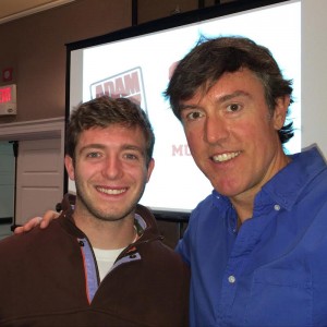 John Hudgens with SMU IFC with Adam