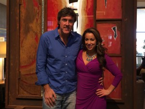 Adam with Jenny Anchondo from Fox4 Dallas