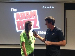 Purdue Volleyball Valerie Nichol on The Adam Ritz Show