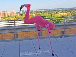 Josh Sundquist, who lost a leg to cancer and has since come up with the best Hallowenn costumes.